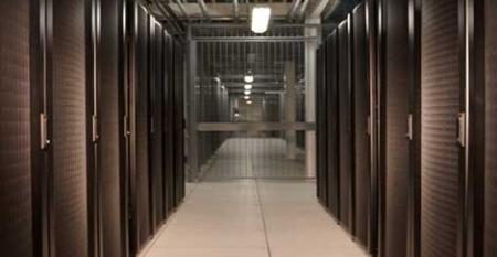 The equipment area inside the Datacenter.BZ facility in Columbus, Ohio, which has been acquired by Cologix.